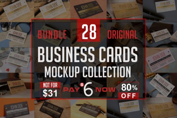 Business Card Mockup Bundle