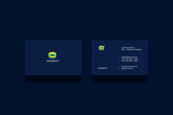 Business Cards Template Infiniterm: A Simple and Professional Solution for Your Branding Needs