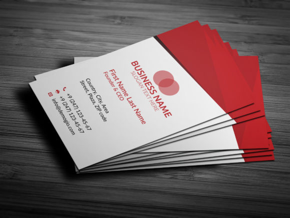Corporate Business Cards Template Design