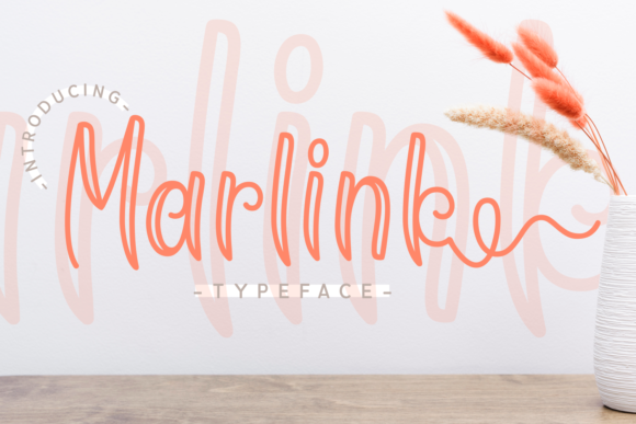 Discover the Beauty of Marlink: A Handwritten Font for Every Design