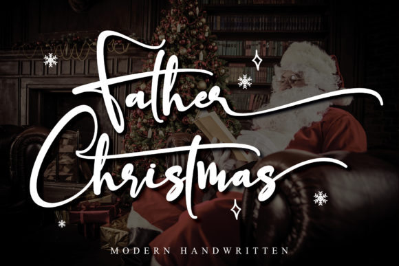 Father Christmas Font: A Stylish Choice for Handwritten Design