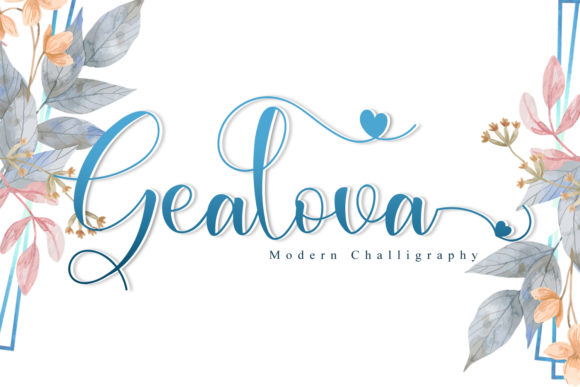 Gealova: A Timeless Handwritten Font for Elegant Design