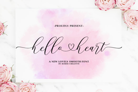 Hello Heart: A Versatile and Elegant Font for Every Design Project