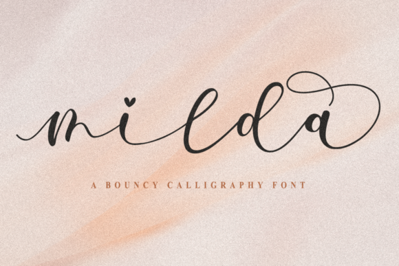 Milda: A Handwritten Touch for Every Design