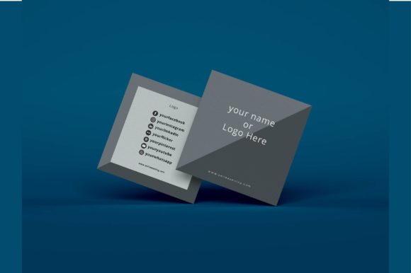 Personalized Square Business Cards: A Compact Solution for Big Impact