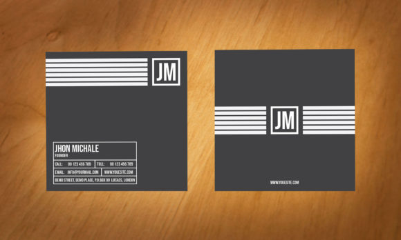 Square Business Cards 4: A Modern Solution for Professional and Personal Branding