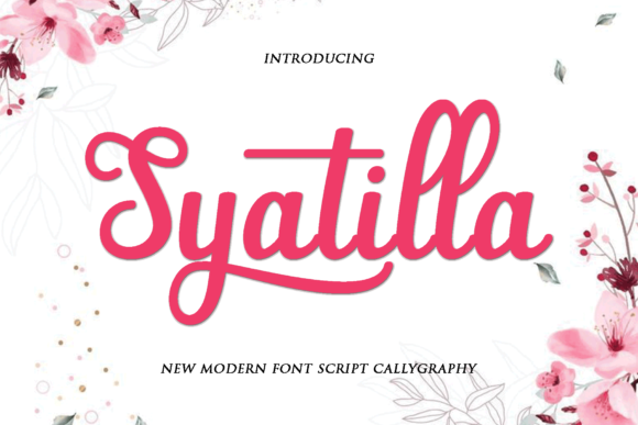 The Elegance of Syatilla: A Handwritten Font for Modern Design